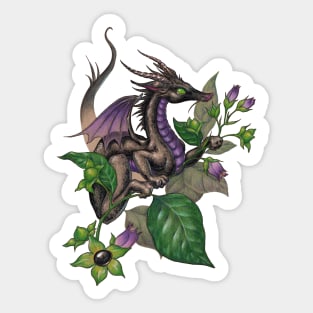 BellaDonna Dragon (Another Bitty Dragon) Sticker